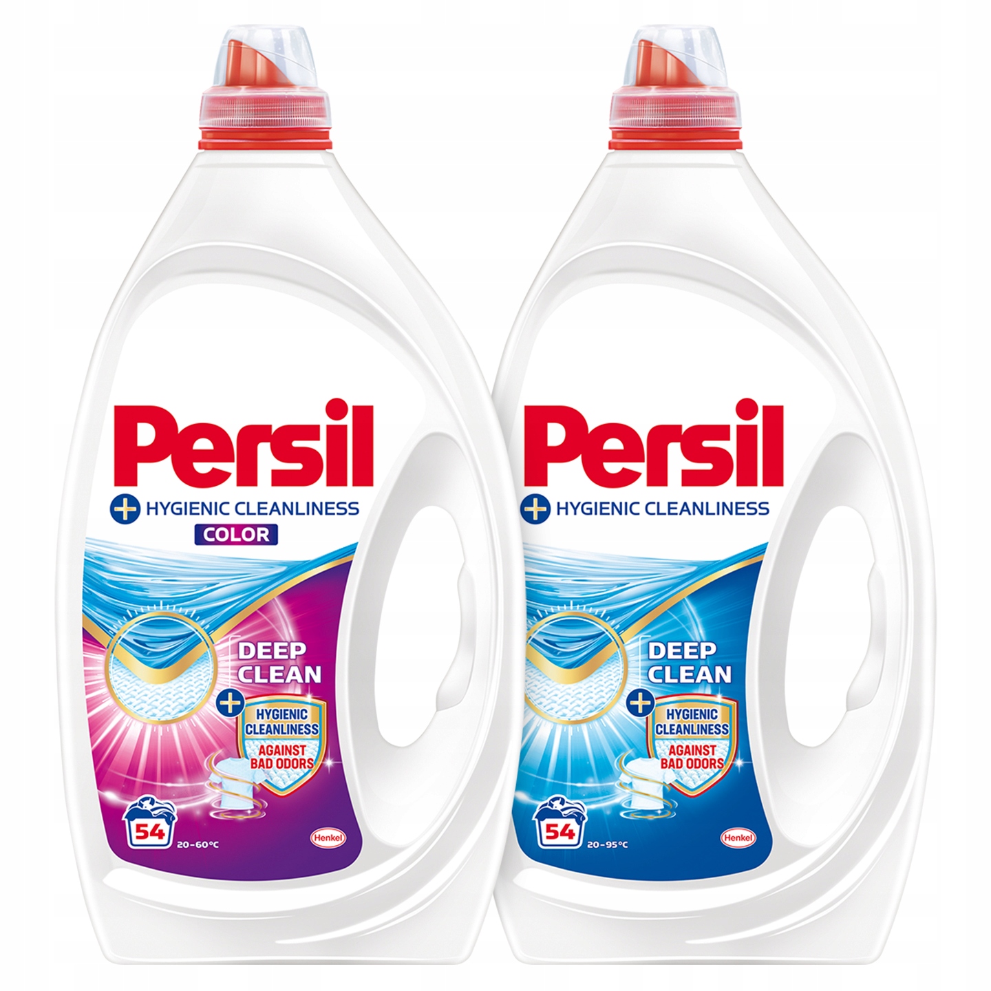 Prací gél - Persil 2x gél proti zlým zápachom Farba + REG 108 WASCE
