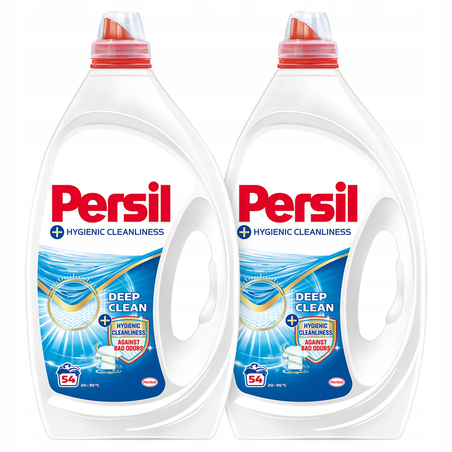 Prací gél - Persil 2x gél proti zlým pachom pravidelné 108 WASCE