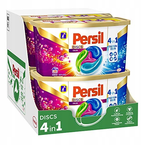Pracie kapsuly a tablety - Persil 4in1 Disky Farba (6x26) Pracie kapsuly