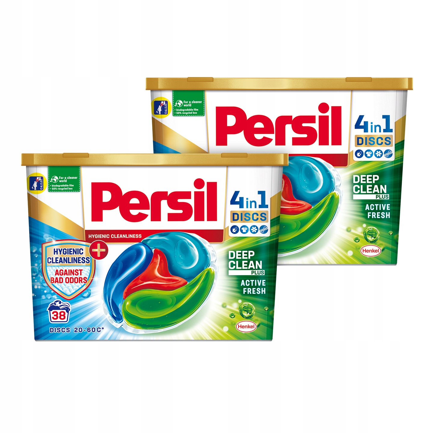 Pracie kapsuly a tablety - Persil proti Bad Zápach Disky Kapsuly 4IN1 76