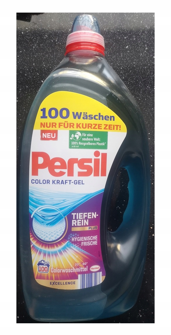 Prací gél - Persil farebný gél 5L 100 podložka gél
