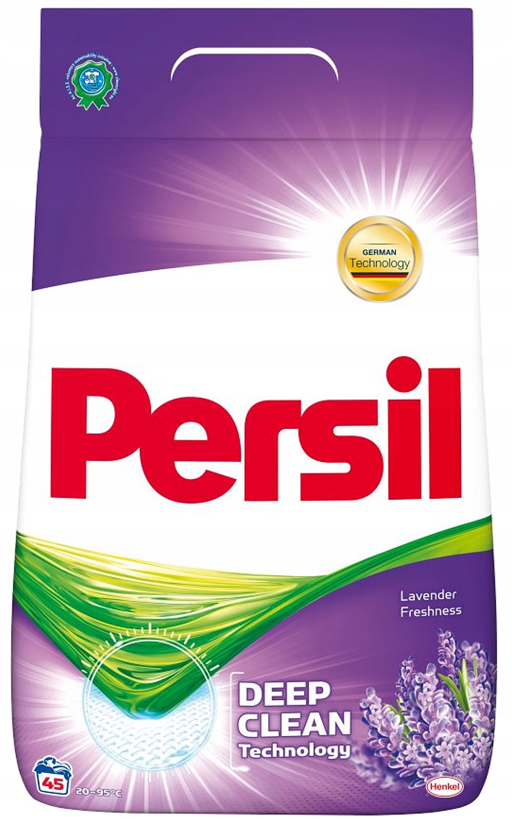 Prací prášok - Persil Color Lavender Práčma Farba 45PR 2,925KG