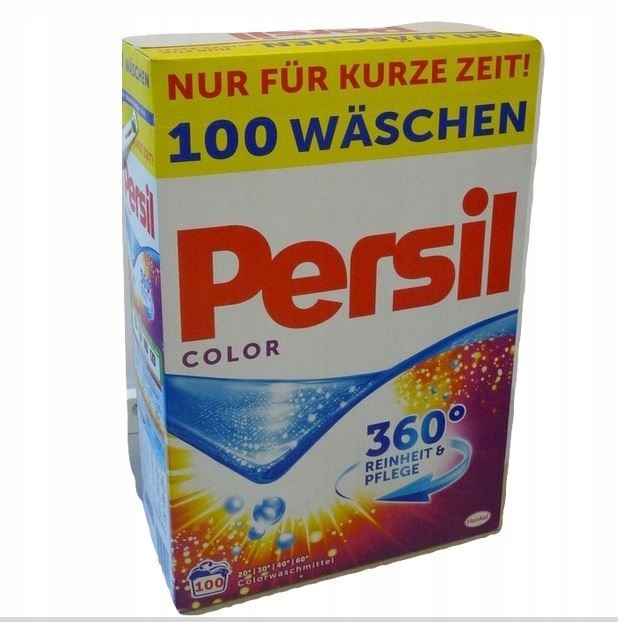 Prací prášok - Persil farebný prášok 100 6.5kg Nemčina