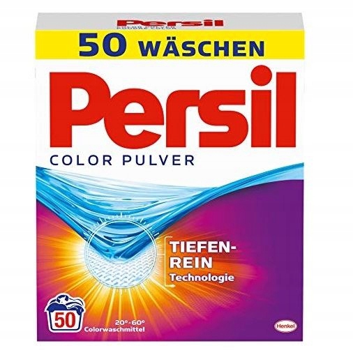 Prací prášok - Persil farebný prášok 3.25 kg 50 umývacie de