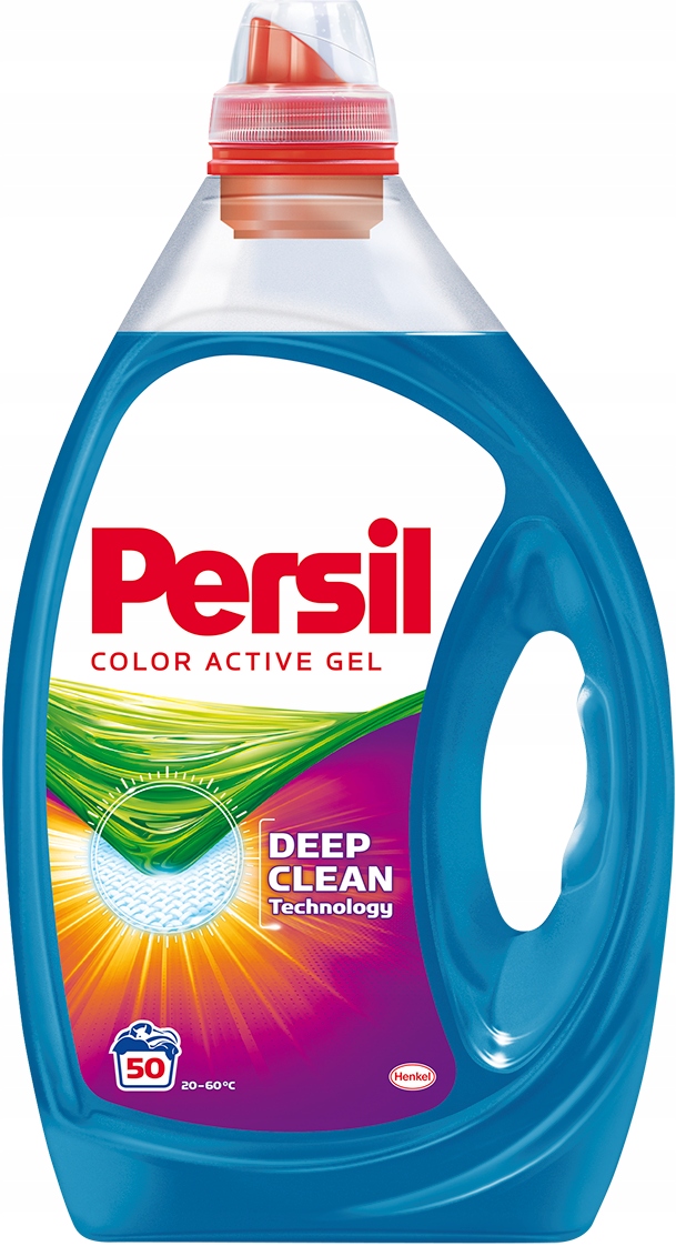 Prací gél - Persil Deep Clean Color Active Gel Gel 50 praní 2,5l
