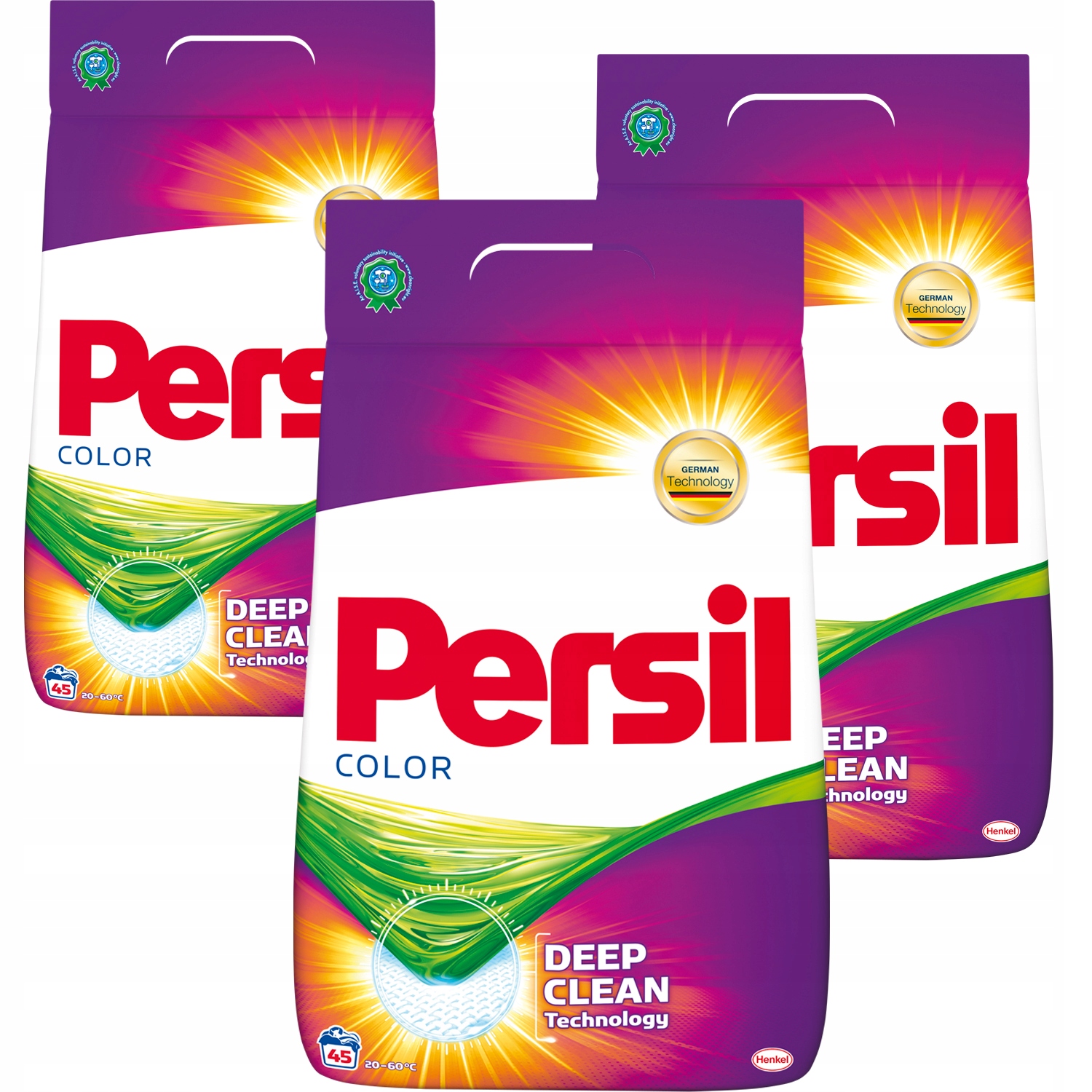 Prací prášok - Persil hlboko čisté práškové farby 135 WASCE 3X2,925KG