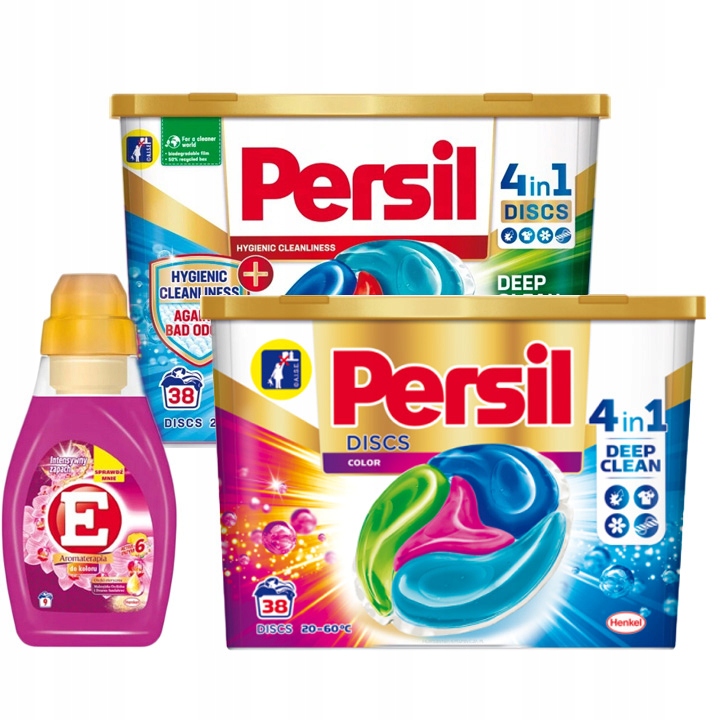 Pracie kapsuly a tablety - Disky kapsúl Persil Farba proti zápachu 76ks