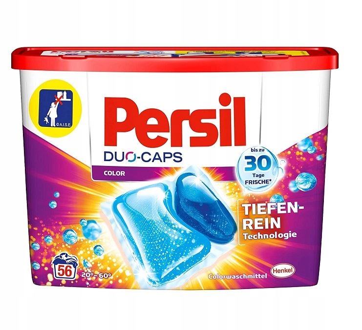 Pracie kapsuly a tablety - Persil Duo-Caps Farba - Kapsuly - 56 umývaní