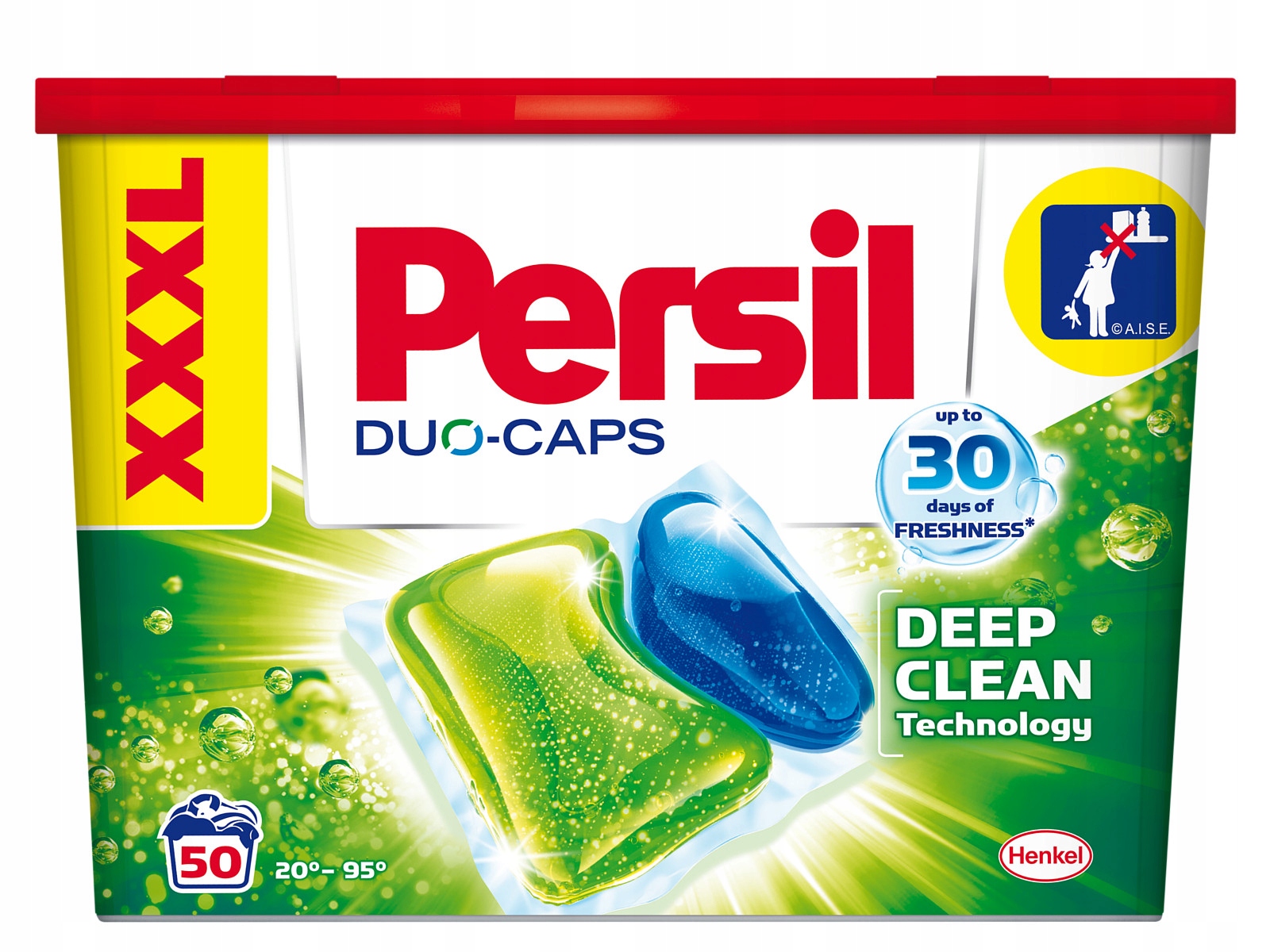 Pracie kapsuly a tablety - Persil Duo Caps Bežné pracie kapsule 50 ks