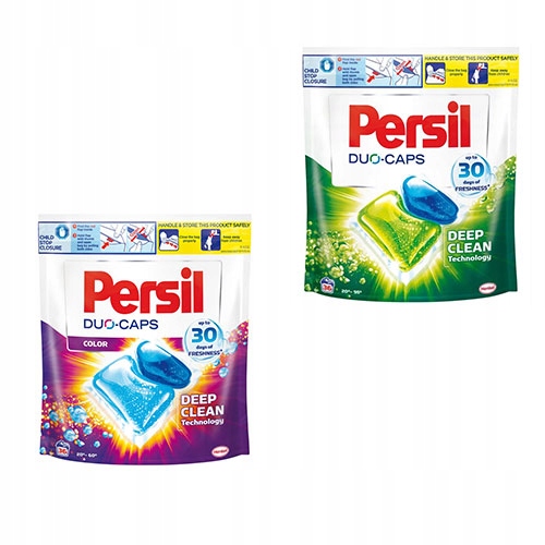 Pracie kapsuly a tablety - Persil Duo CAPS Univerzálna farba 2x36ks