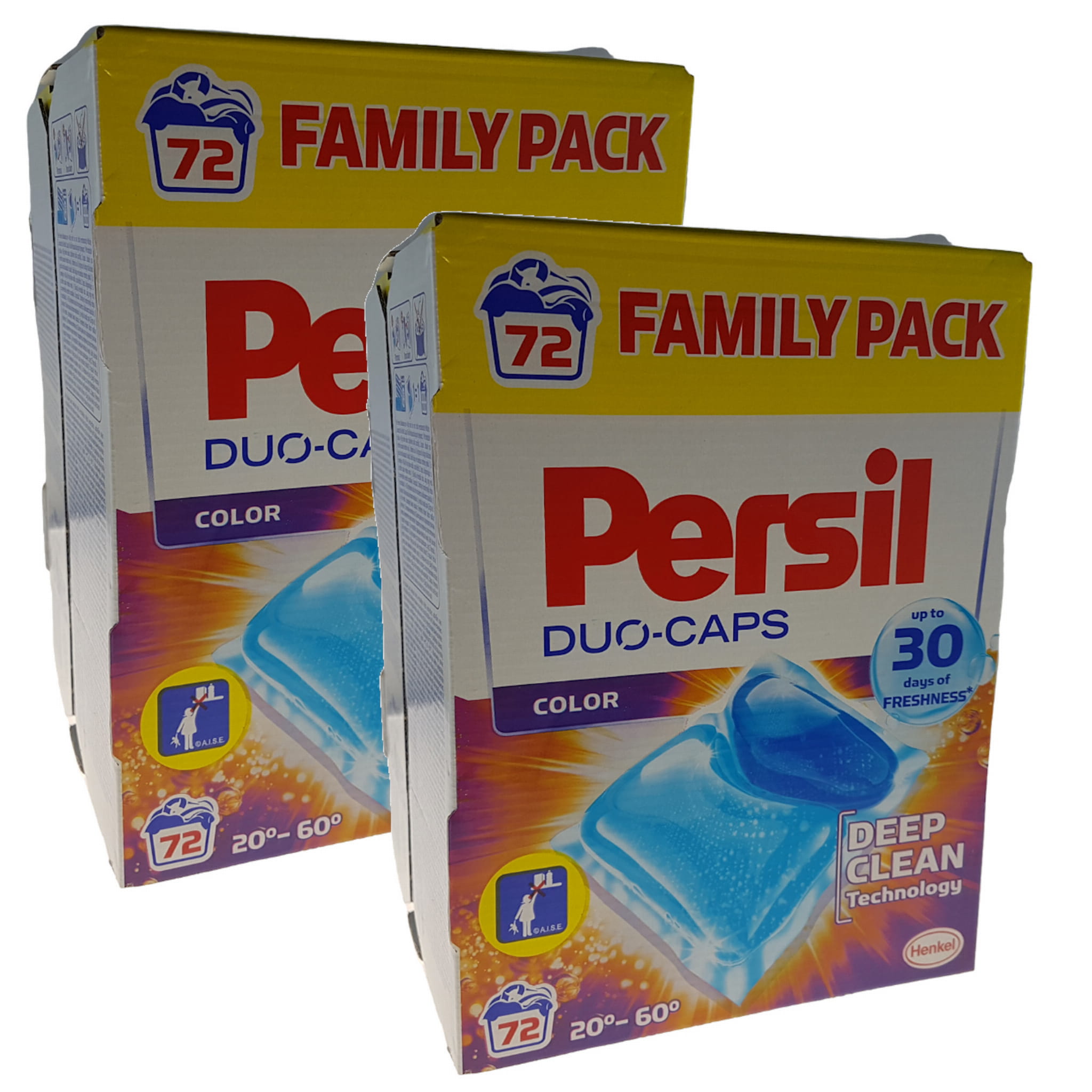 Pracie kapsuly a tablety - Persil Duo-Caps Farebné umývanie kapsúl 144 ks