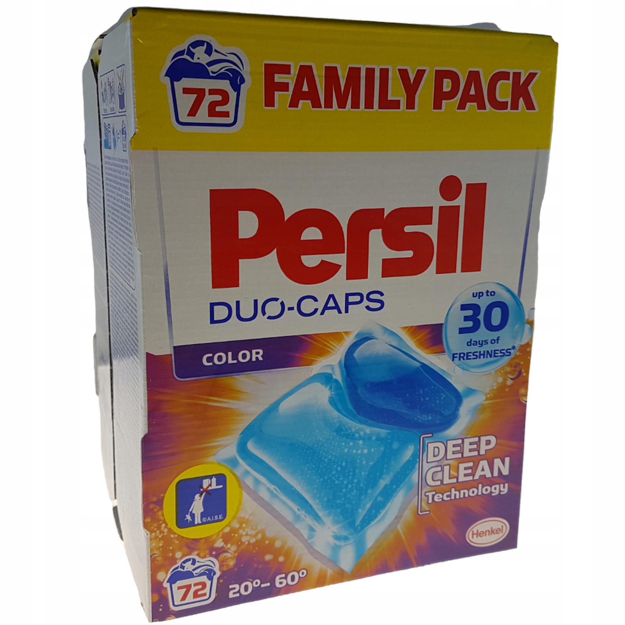 Pracie kapsuly a tablety - Persil Duo Caps Farebné umývanie kapsúl 72ks