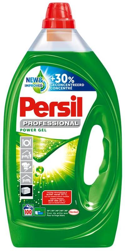 Prací gél - Persil Power Gel 5L Universal Białe Gel 100PBE