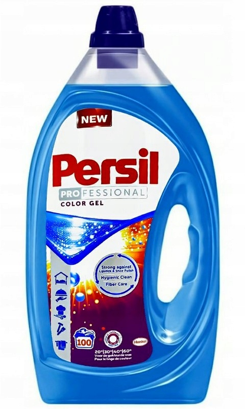 Prací gél - Persil profesionálny farebný gél 5L umývanie gél 100pbe