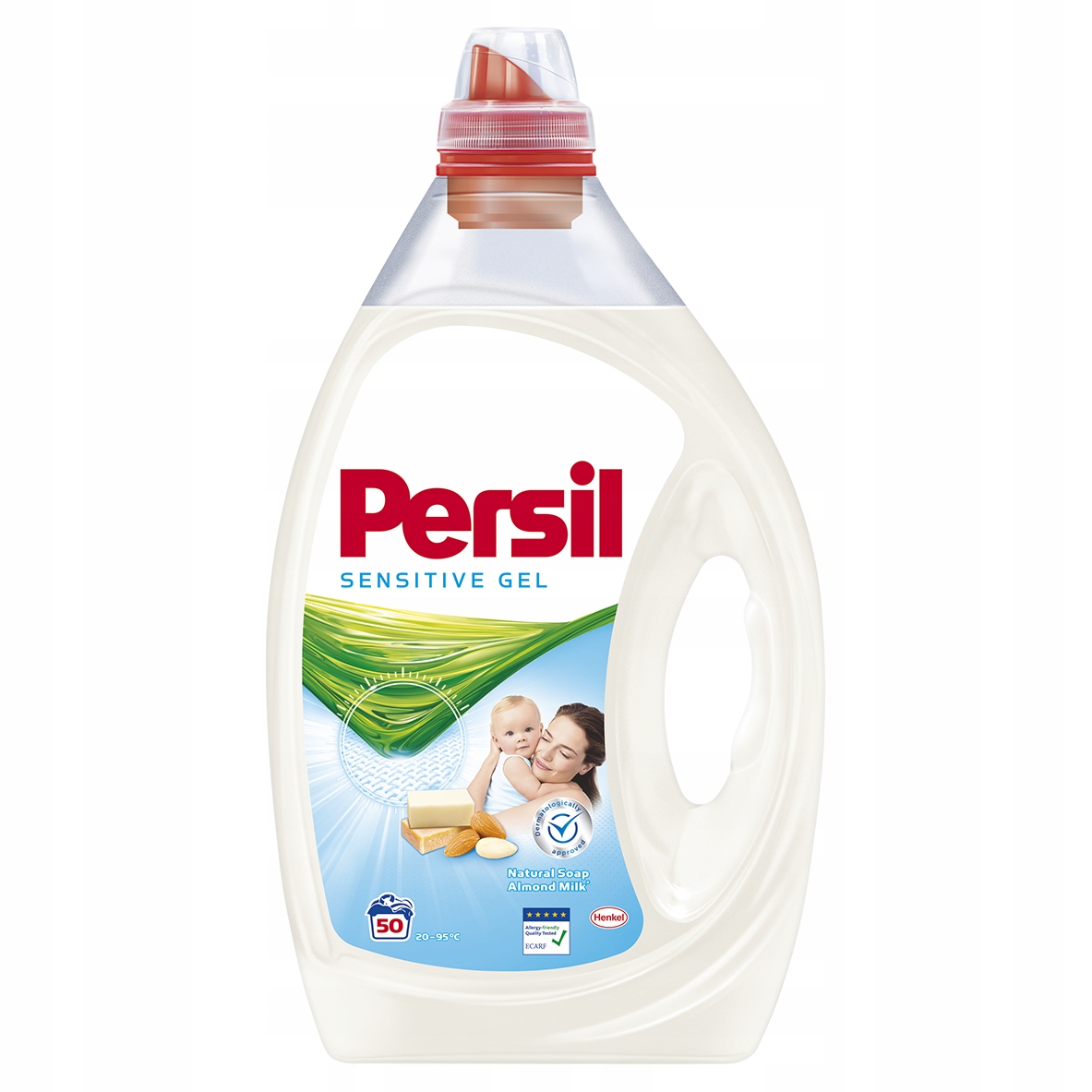 Prací gél - Persil gél hlboký čistý citlivý gél 50 umývanie 2,5l