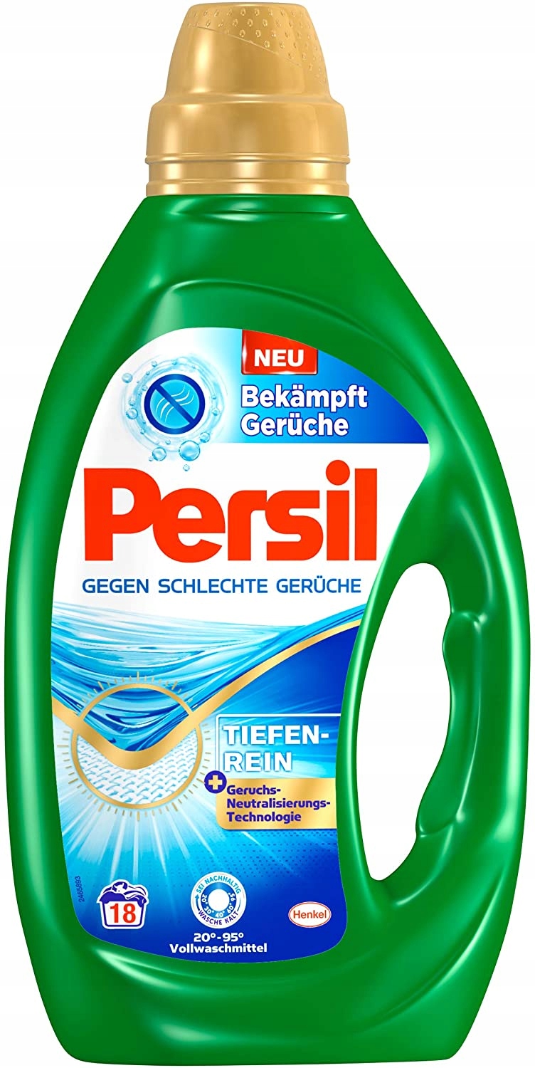 Prací gél - Persil Tiefen-Rein Gel 63 Pranie, škvrny, vône