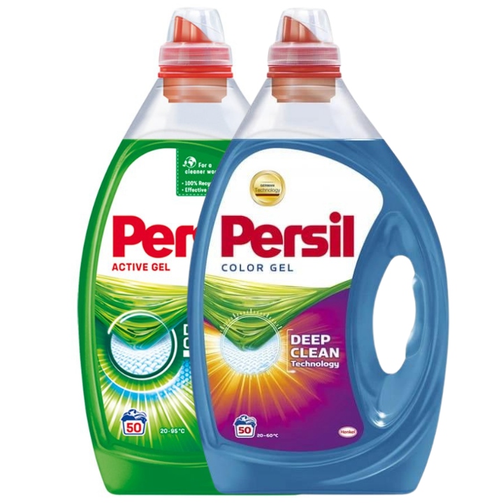 Prací gél - Persil prací gél farba 2x2,5l (100 praní)