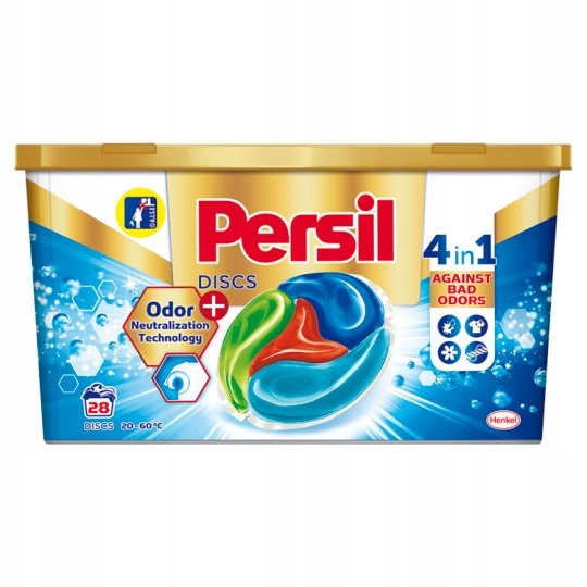 Pracie kapsuly a tablety - Persil proti kapsulám proti zápachu do biela
