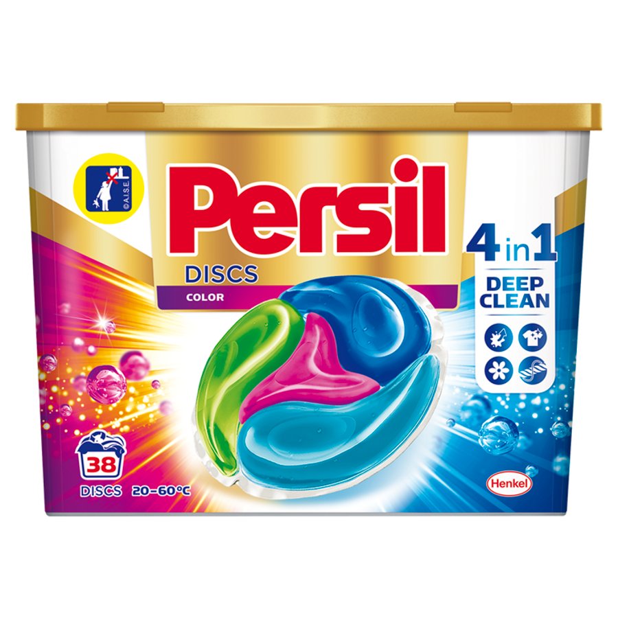 Pracie kapsuly a tablety - Persil disky Kapsules na umývanie farebných tkanín