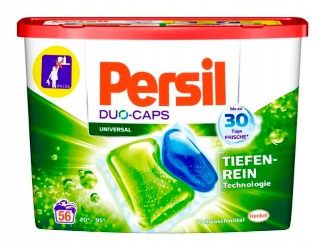 Pracie kapsuly a tablety - Persil Duo Caps 56ks Universal 1,288KG