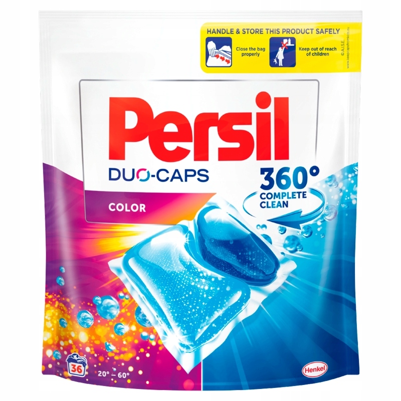 Pracie kapsuly a tablety - Farebné pracie kapsule Persil duo-caps 36 ks.