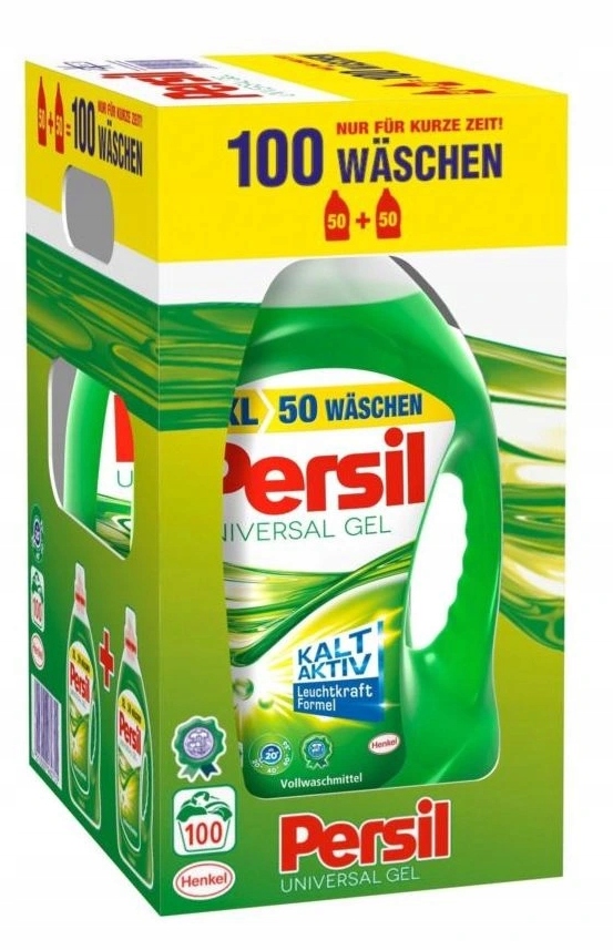 Prací gél - Persil Gel 7,3l 2x50 = 100 Práčka Univerzálna kartón
