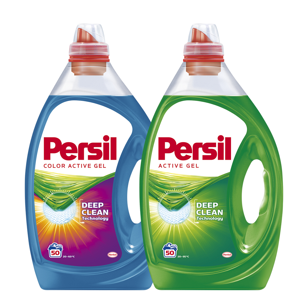 Prací gél - Persil prací gél Gel Reg + Color 2x2,5L 100 praní