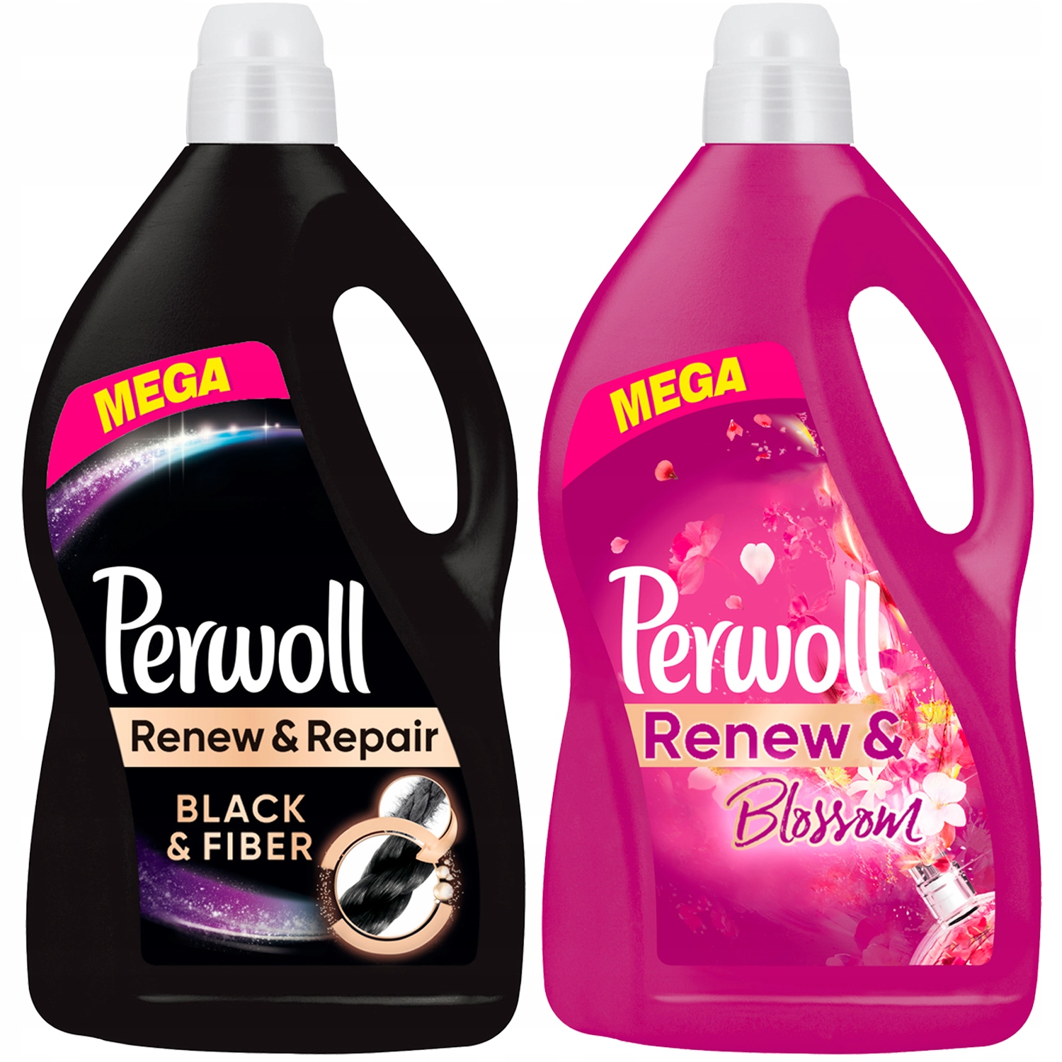 Prací gél - Perwoll prací prostriedok Black Blossom 120pr 2x 3,6l