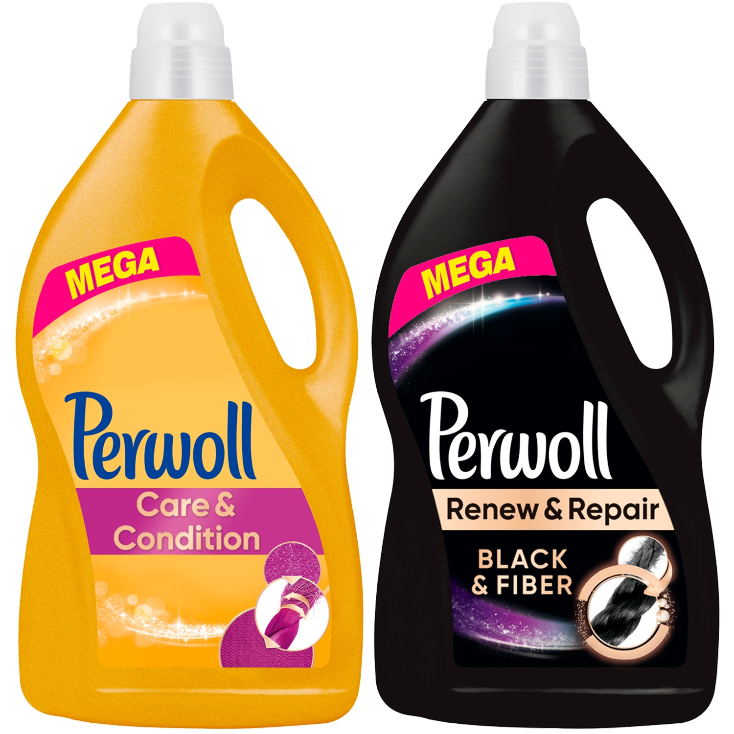 Prací gél - Perwol Kvapalina Gold + Black 120PRA 2X3.6L
