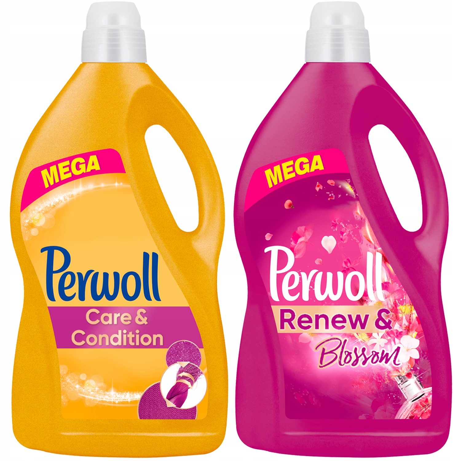 Prací gél - Perwol Liquid Gold Blossom 120prin 2x3.6L