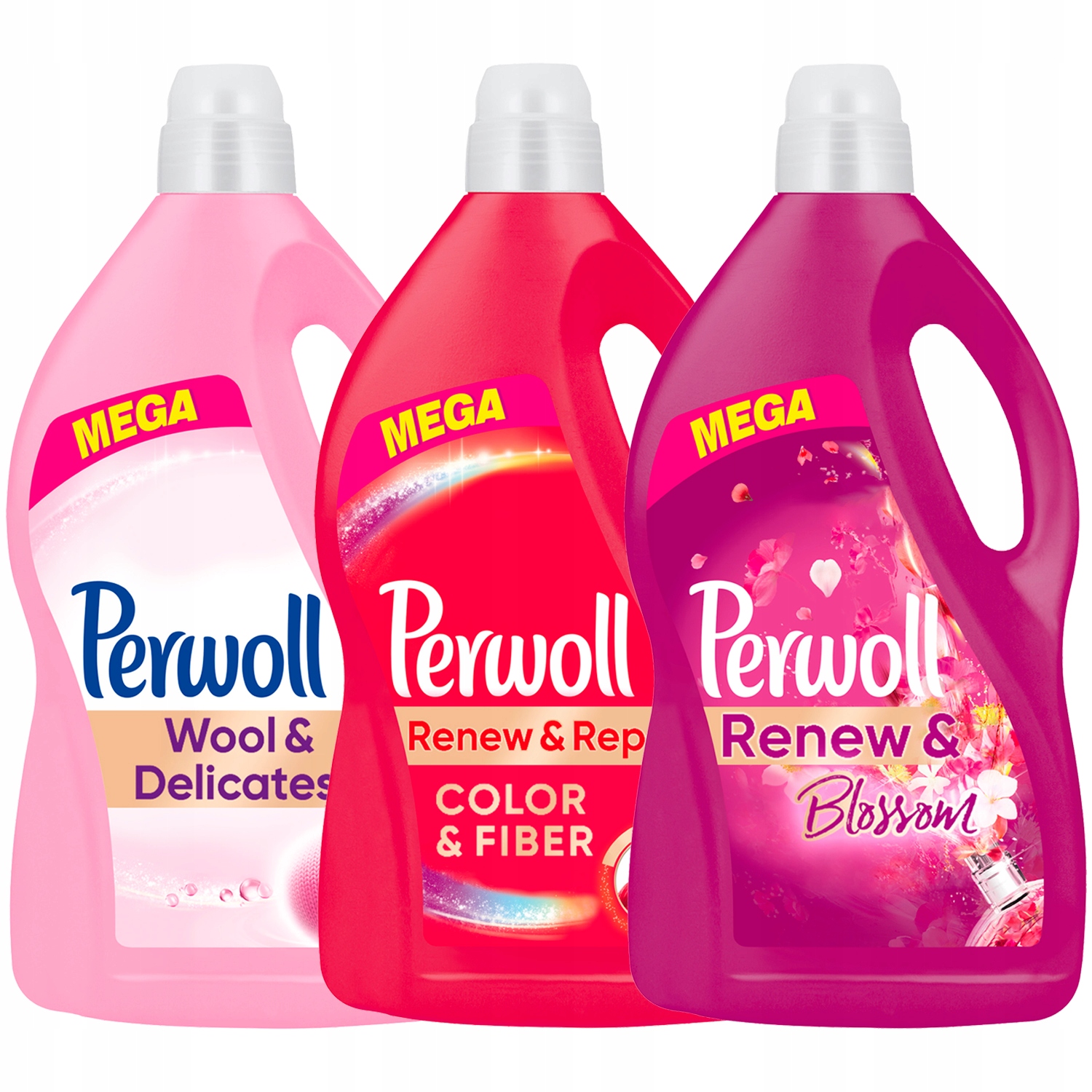 Prací gél - Perwoll umývanie kvapaliny Rôzne typy 180 PR 3X3.6L