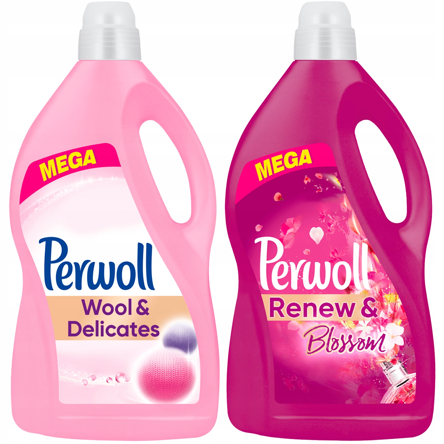 Prací gél - Perwold umývanie kvapalinovej vlny kvety 120prin 2x3.6l