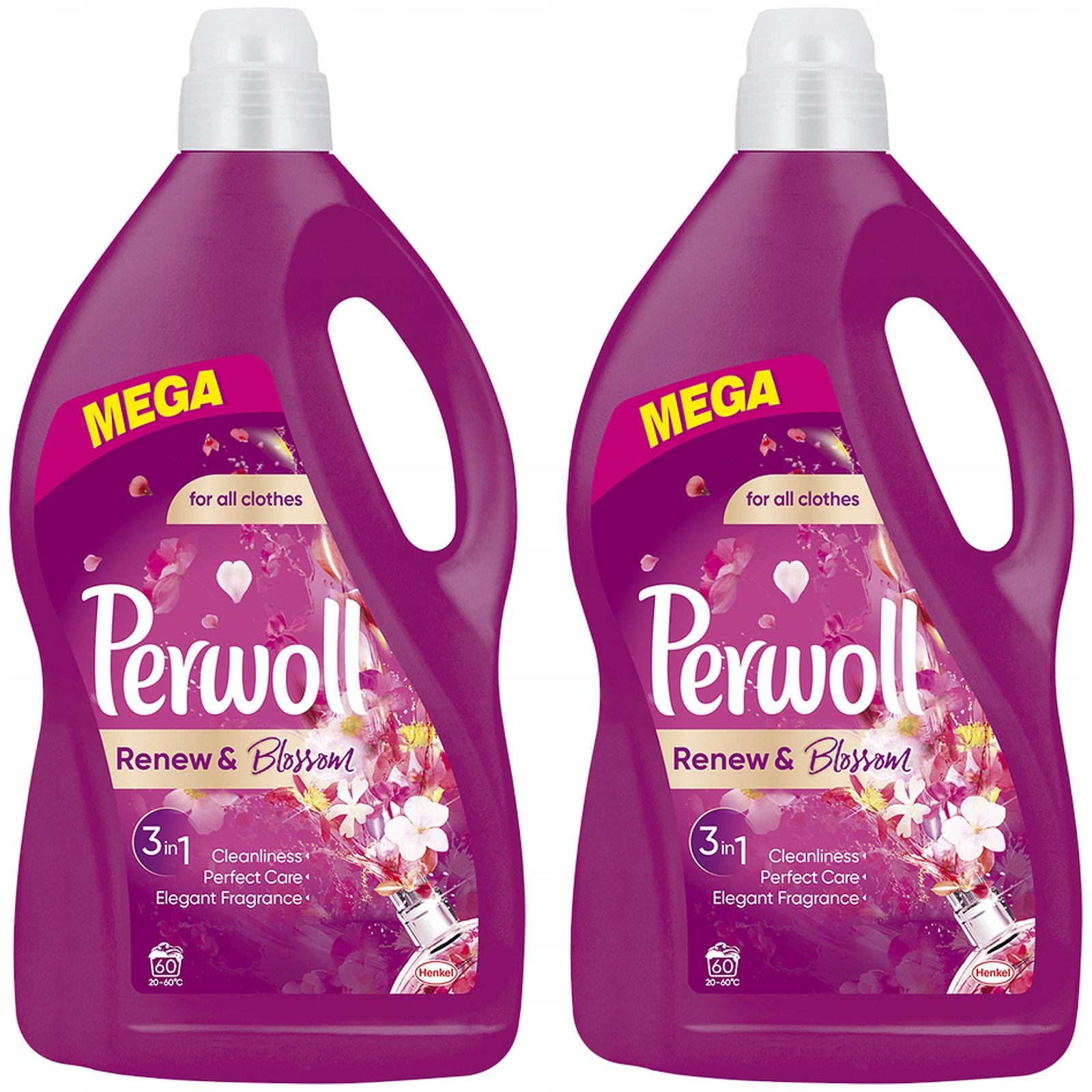 Prací gél - Perwola Obnoviť Blossom umývanie kvapalina 2 x 3,6 l