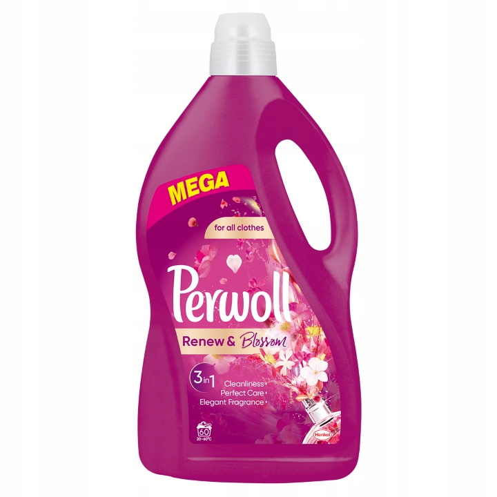 Prací gél - Perwol Obnoviť Bossom Umývanie kvapaliny 3.6L Farba