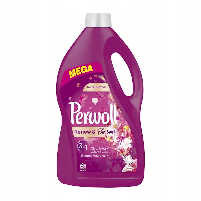 Prací gél - Perwol Rething Bossom Umývanie kvapaliny Farba 4.05L
