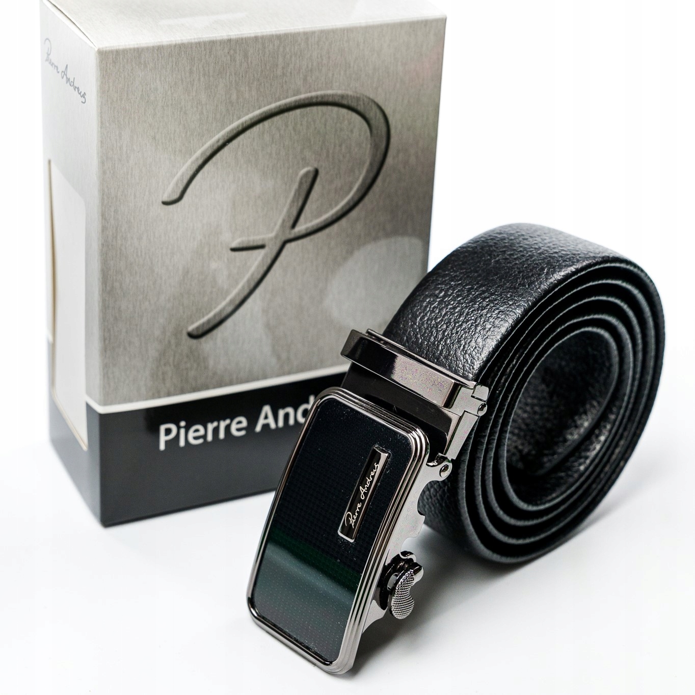 Opasok - Pierre Andreus Black Belt - mužský produkt