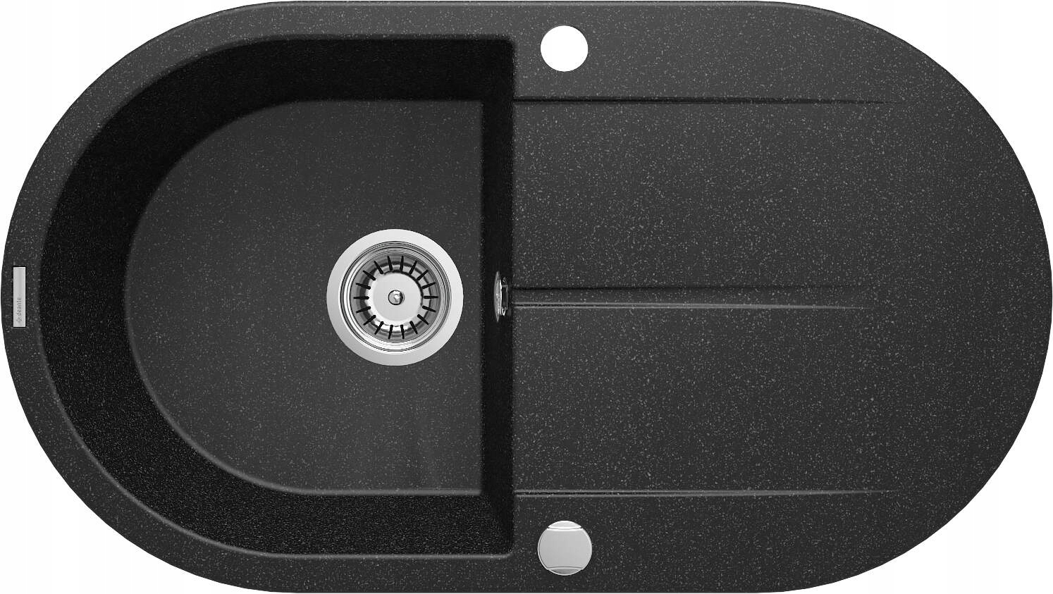 Kuchynská batéria - Piva 1-Chamber Granite Sink s odtokom