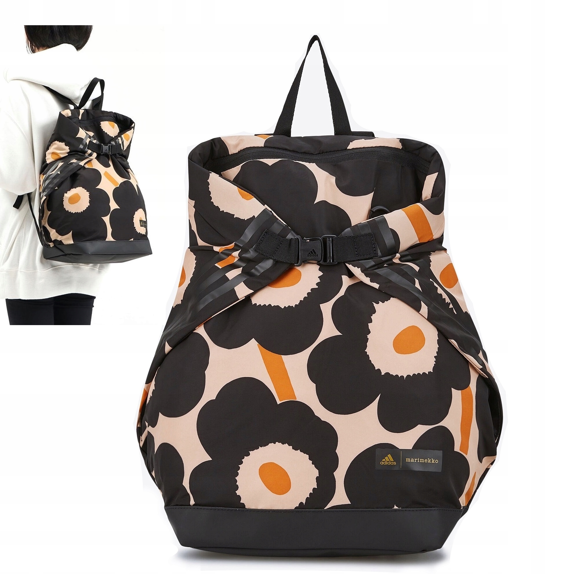 Adidas Backpack School Flowers Boho GU0992