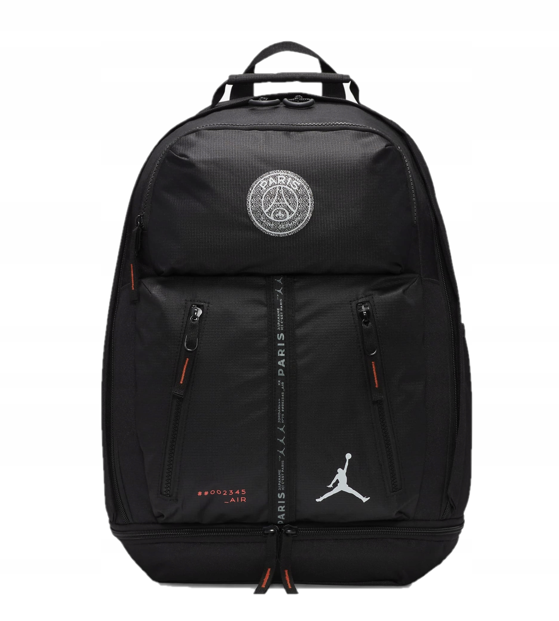 Jordan Czarny Sports Batoh