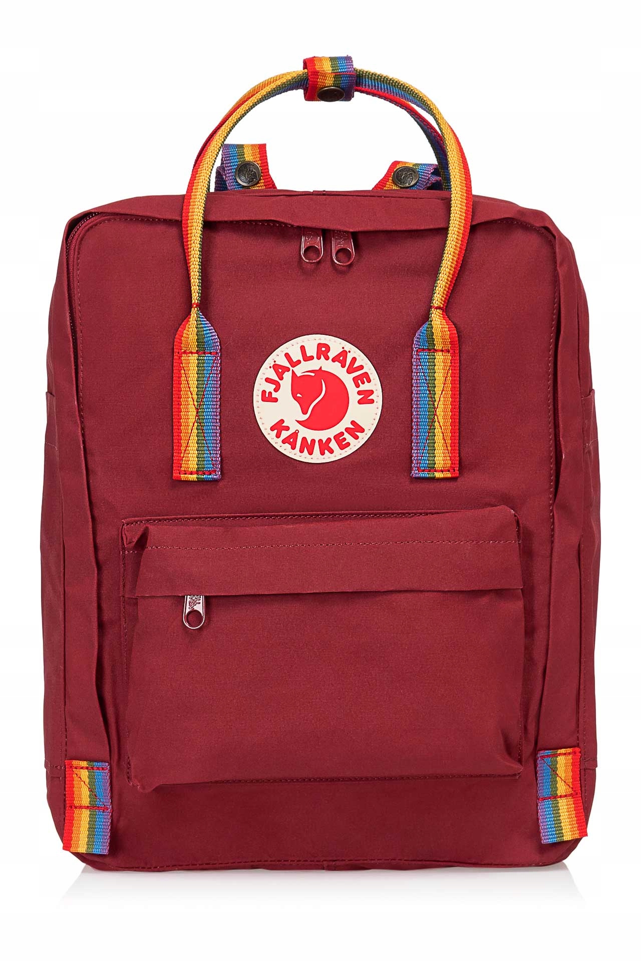 Single -Chamber School Backpack fjallraven odtiene červenej 16 l