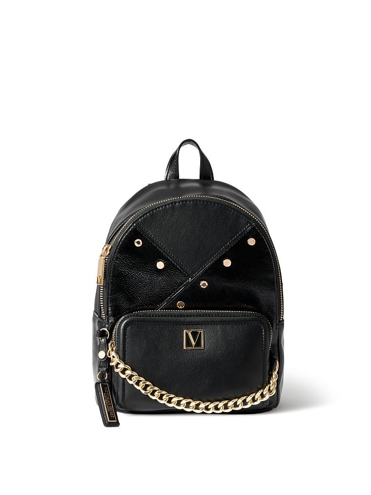 Victoria's Secret Backpack Black Velvet