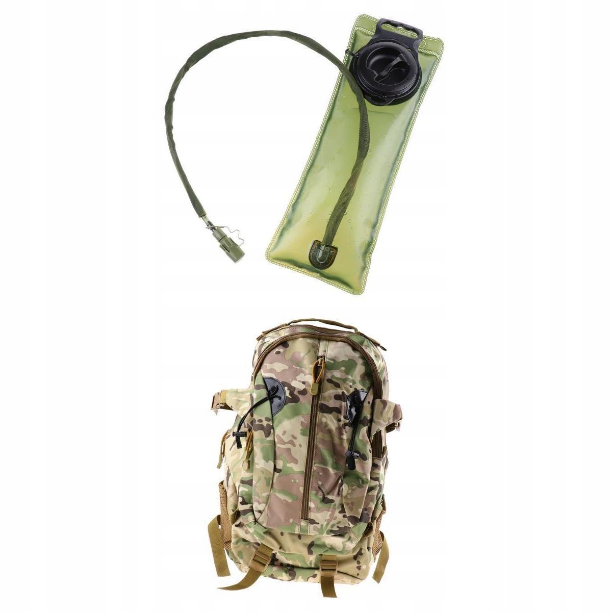 Kuchynská batéria - Camouflage batoh na kemping pre chodcov
