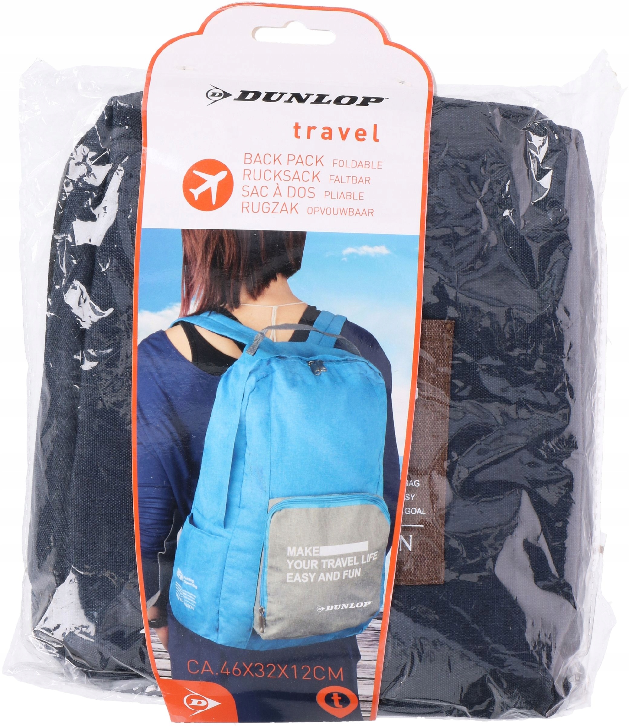 Dunlop športový batoh kompaktný skladací sklad