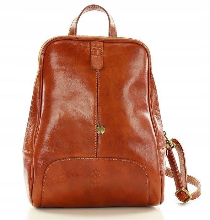Kožená brakčná kancelária Mazzini - Capri Camel