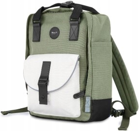 Himawari School Backpack Beige, Black, Khaki