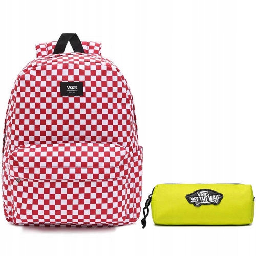 Vans White, Red School Batoh