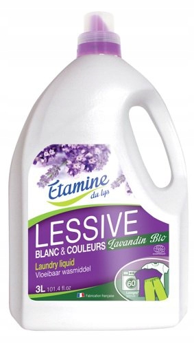Prací gél - Organická lavodačná kvapalina levanduľa, 3000 ml