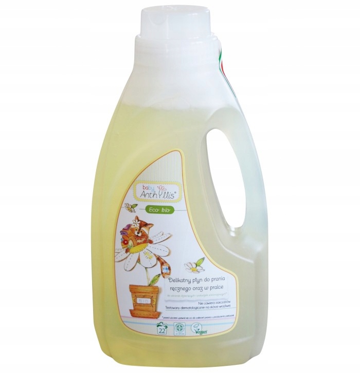 Prací gél - Umývanie tekutých detských odevov, 1000 ml
