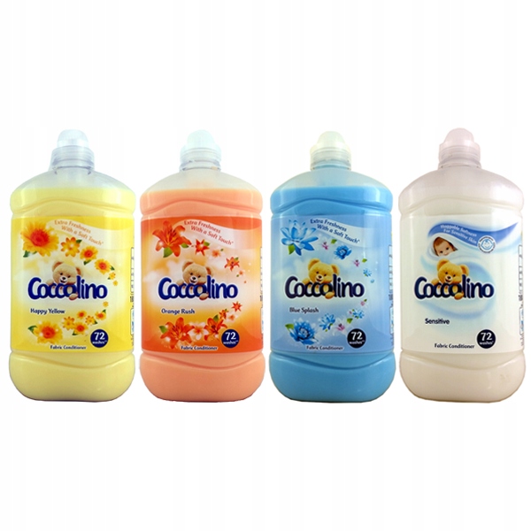 Aviváž - Leštidlo Coccolino 4x1,8L - sada