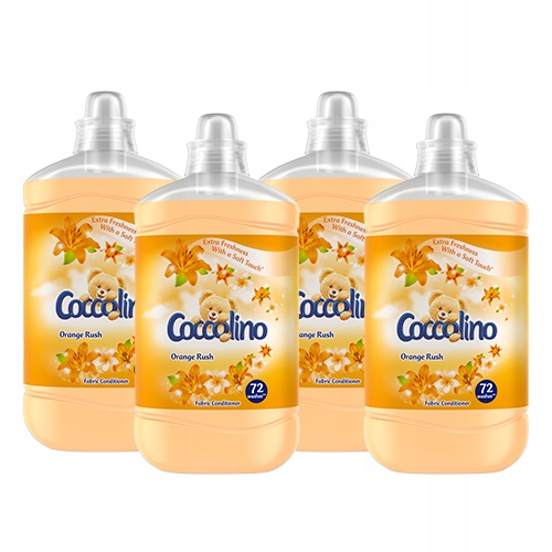 Aviváž - Leštidlo Coccolino Orange Rush 4 x 1,8 l